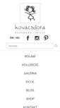 Mobile Screenshot of kovacsdora.hu